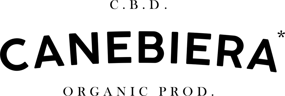 Logotype Canebiera, C.B.D., organic prod.